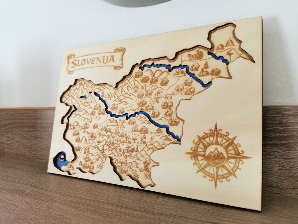 Fantazijski zemljevid Slovenije