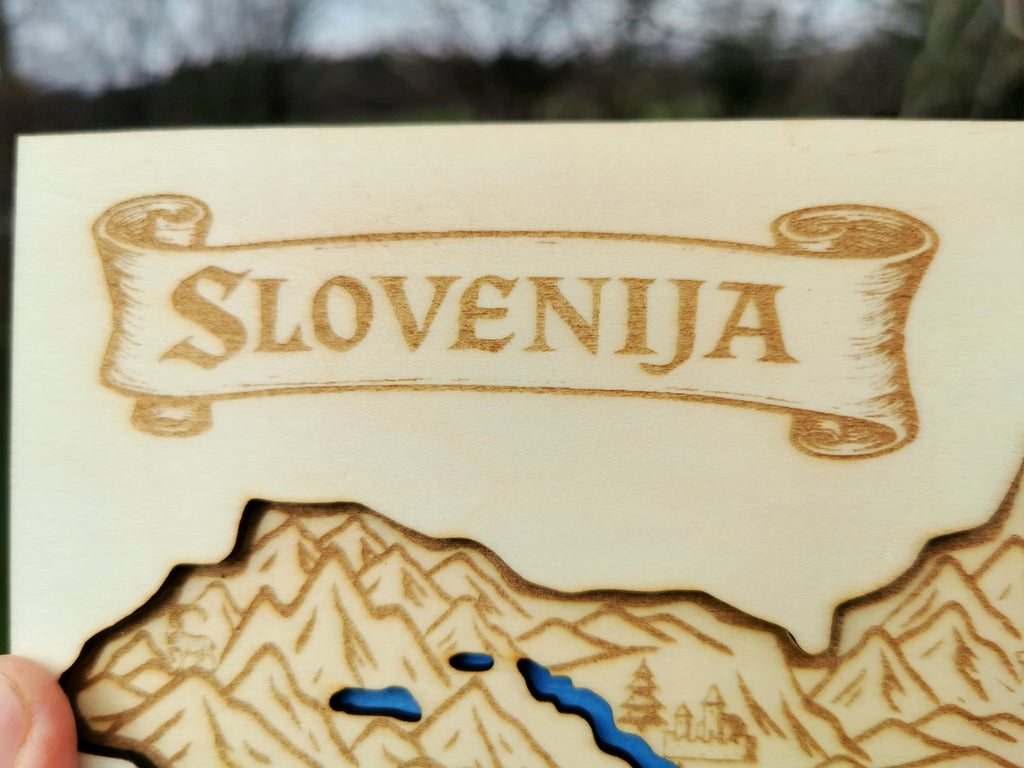 Fantazijski zemljevid Slovenije