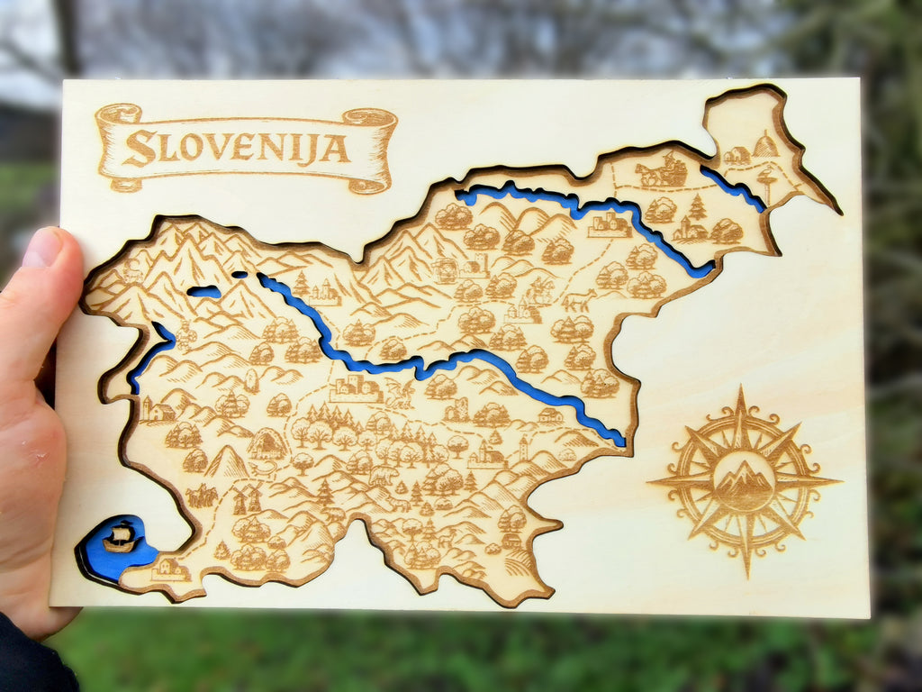 Fantazijski zemljevid Slovenije