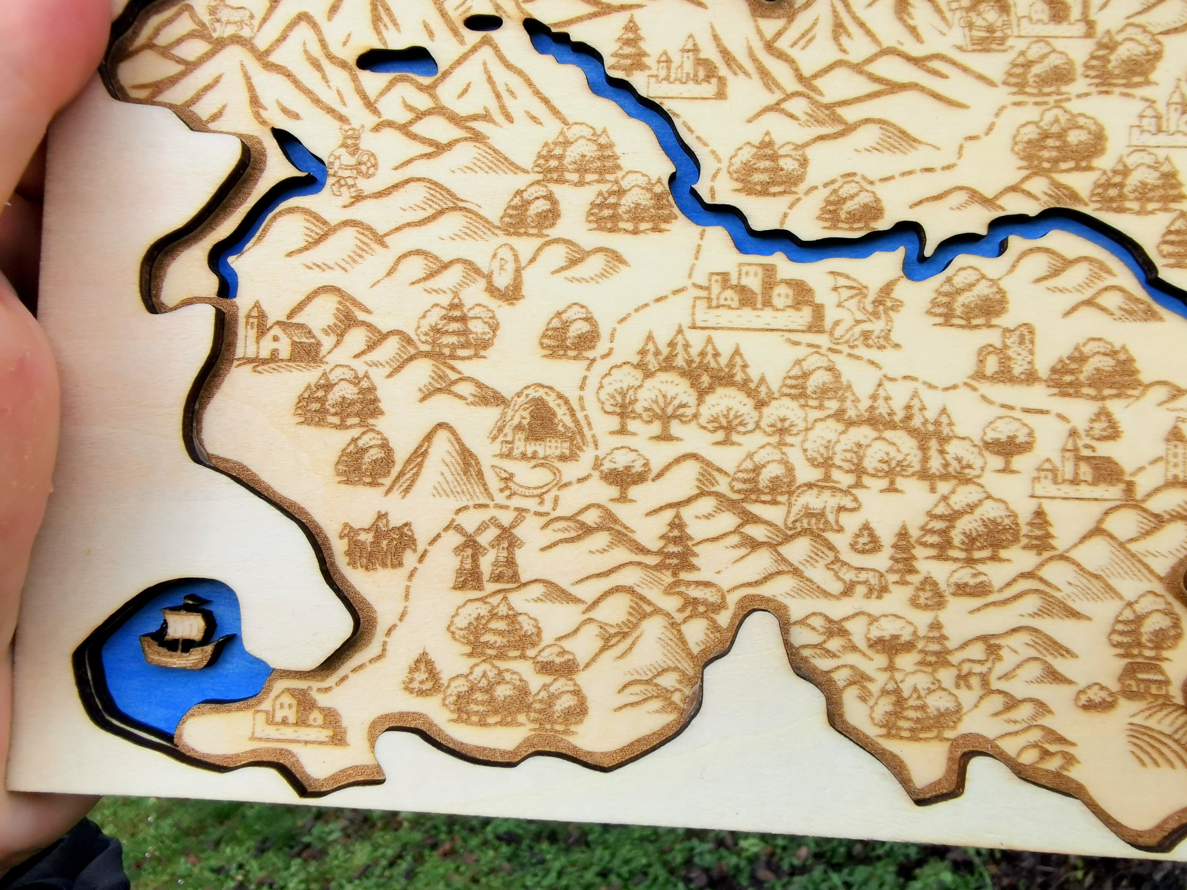 Fantazijski zemljevid Slovenije