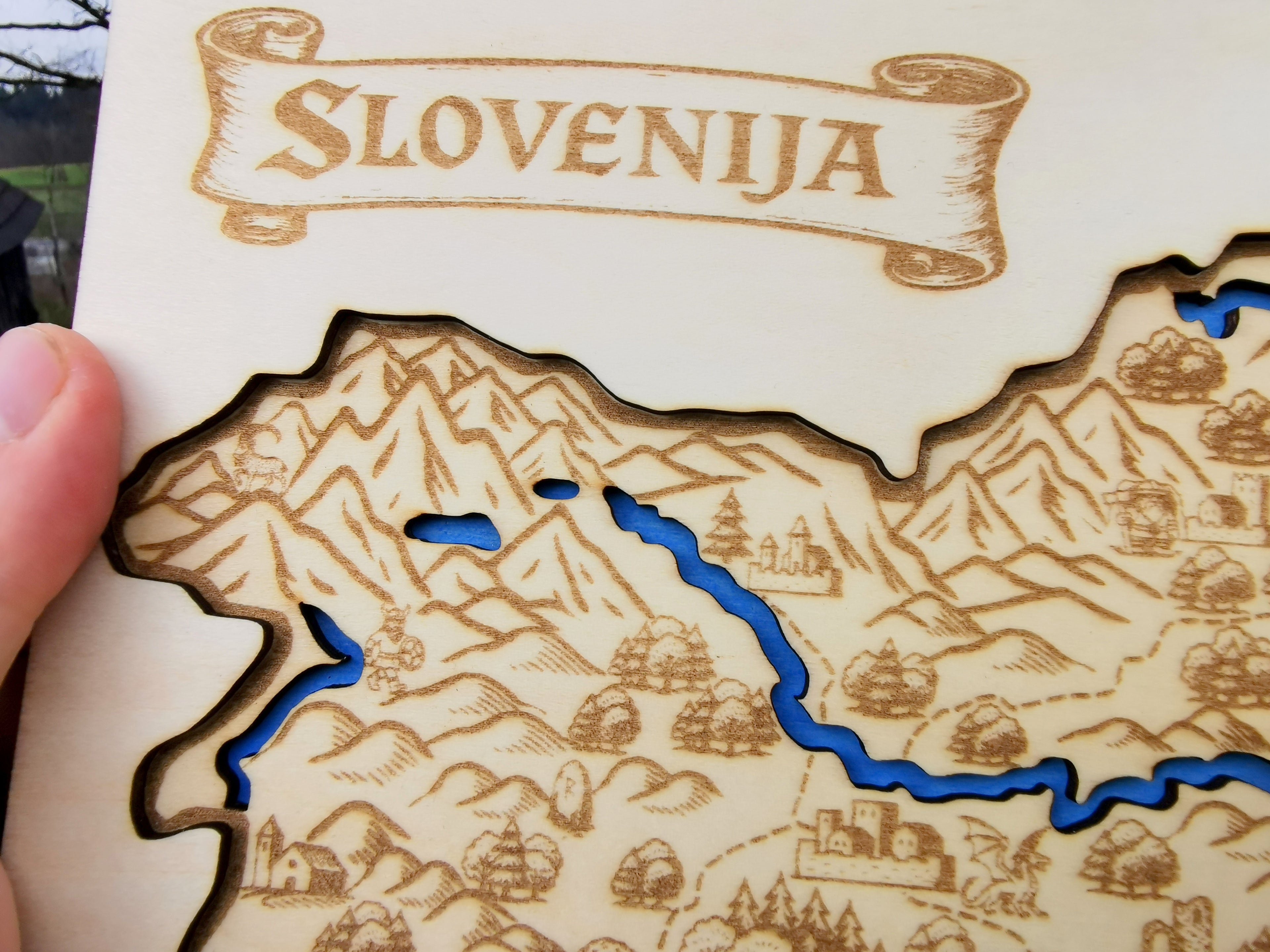 Fantazijski zemljevid Slovenije