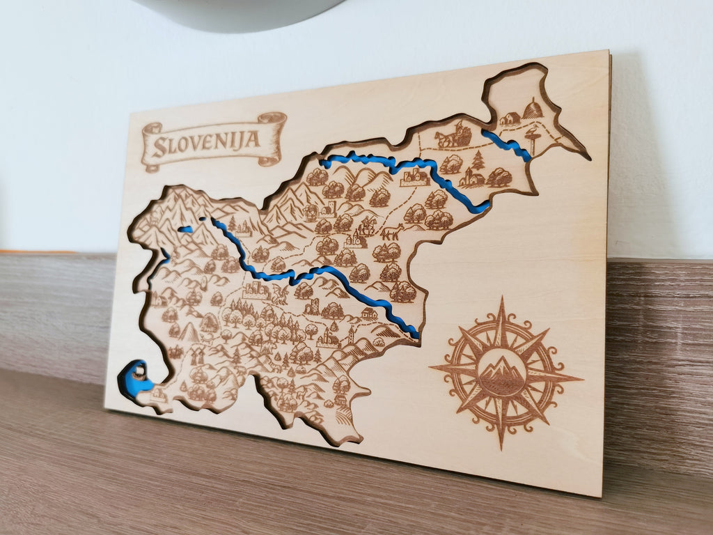 Fantazijski zemljevid Slovenije