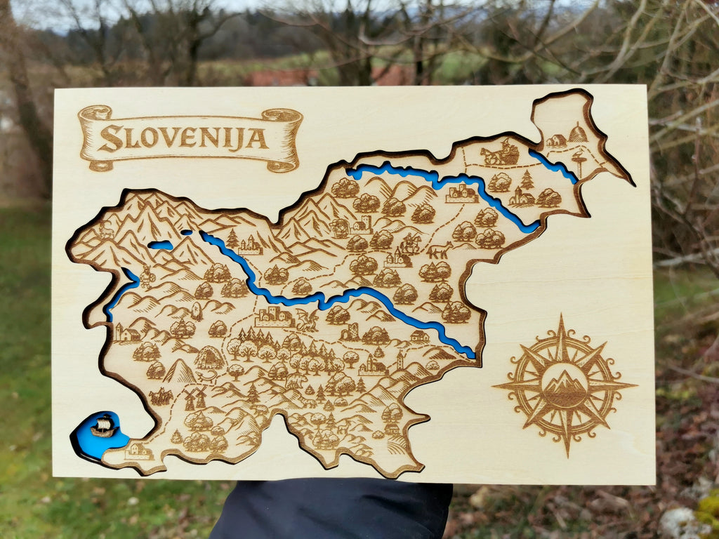 Fantazijski zemljevid Slovenije